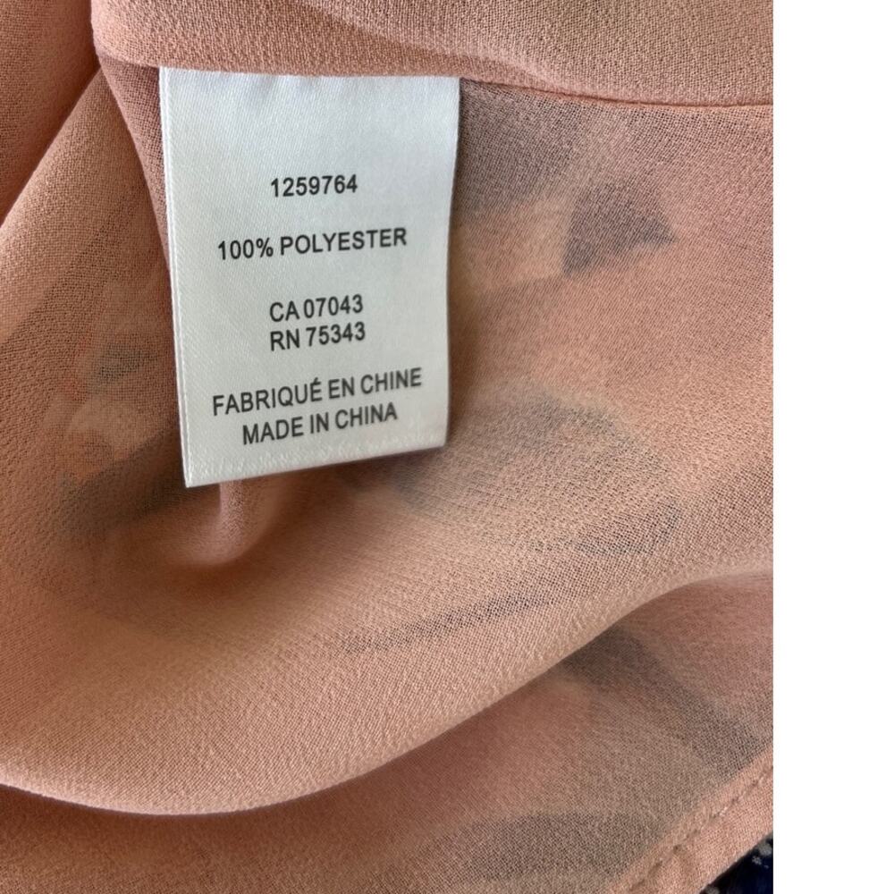 Joie Women's Delicate Blouse - Floral Print, Tie Neck, Size Small - Picture 10 of 11